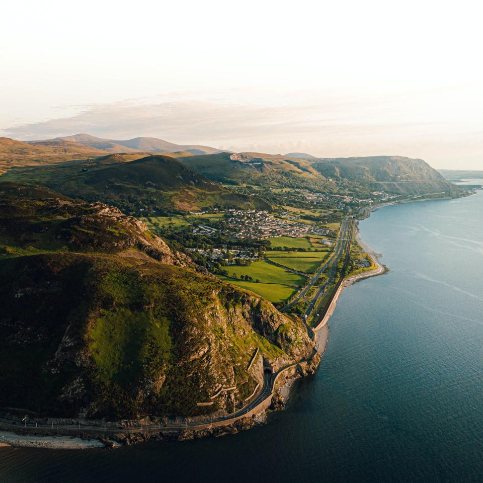 North Wales coast