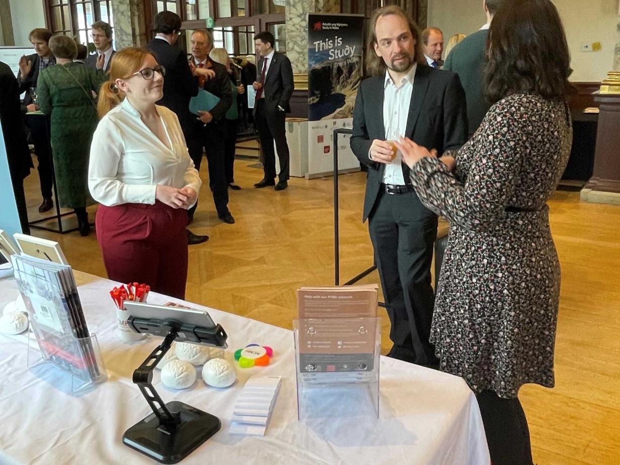 NCMH exhibit at Brussels event