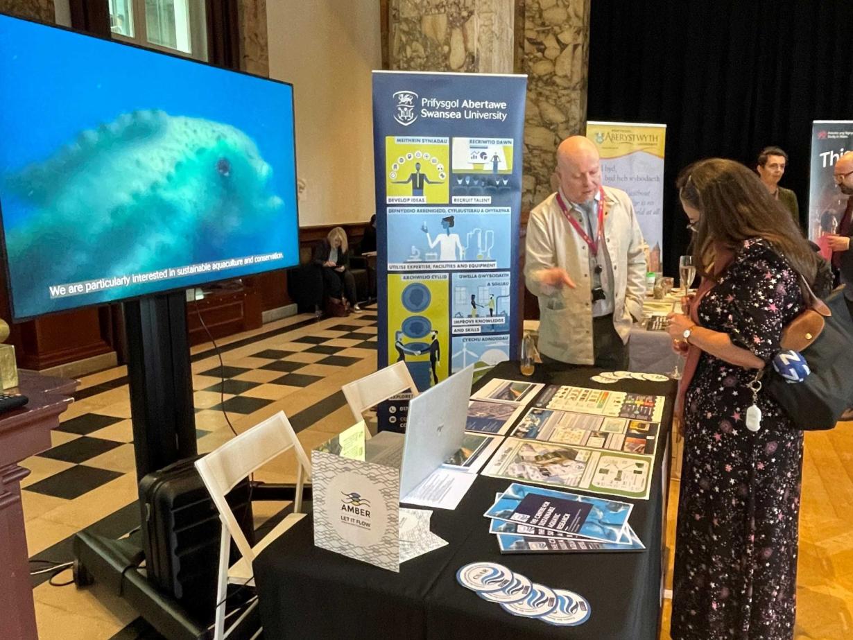 Marine biodiversity exhibit at Brussels event