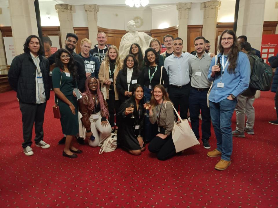 A group of Global Wales scholars