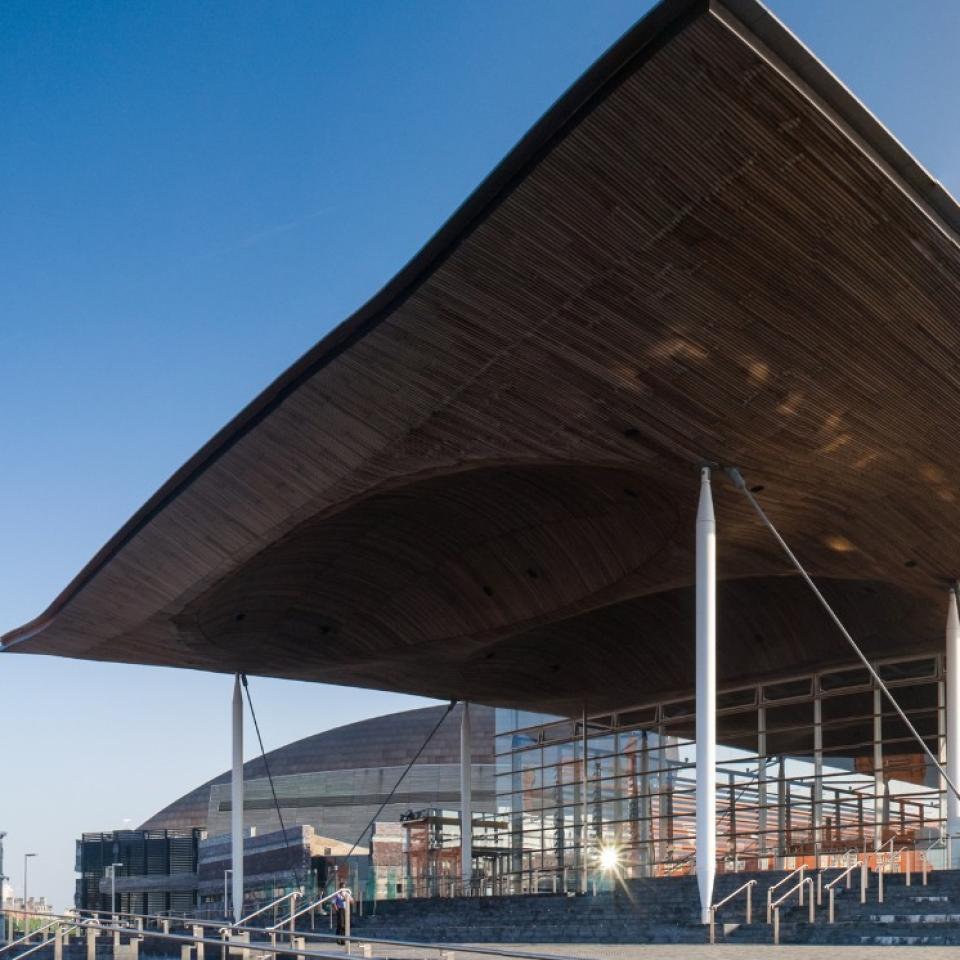 The Senedd and Pierhead building