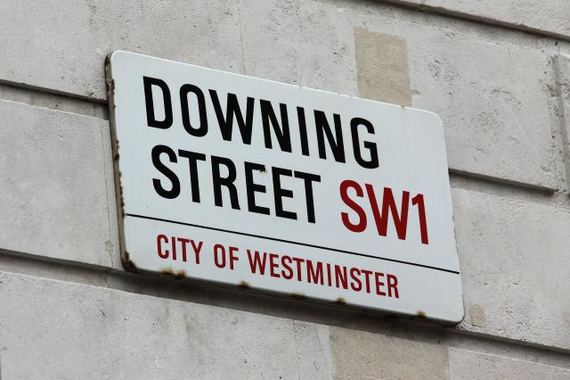 Downing Street street sign