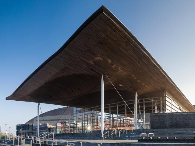 The Senedd and Pierhead building